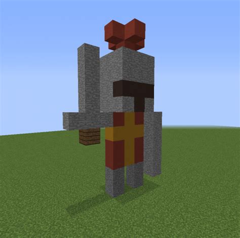 Image result for Knight Minecraft Build