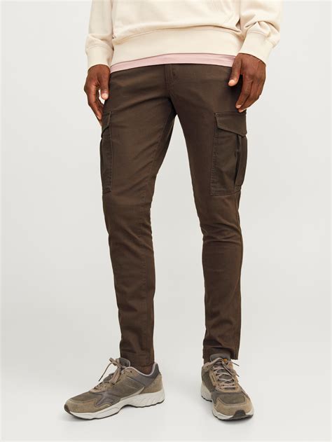 Slim Fit Cargo trousers | Dark Brown | Jack & Jones®