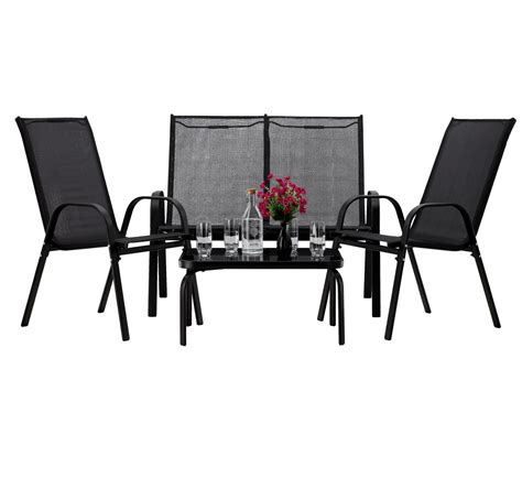 Топ! Комплект садовой мебели GardenLine SOFA Black, цена 5829 ₴: купить ...