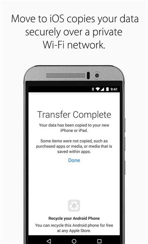 Image result for Android Move to iOS App