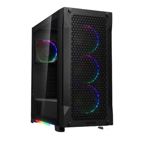 Buy GAMDIAS Athena P1 ARGB ATX Mid Tower Cabinet (Black) | EliteHubs.com