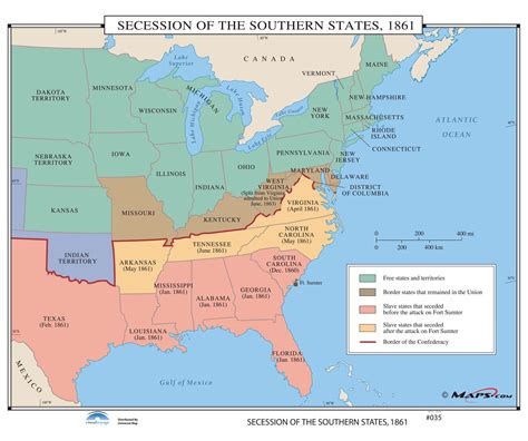 map of the us southern states