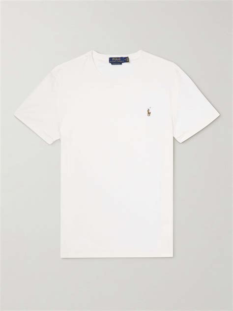Crew Polo White T Shirts