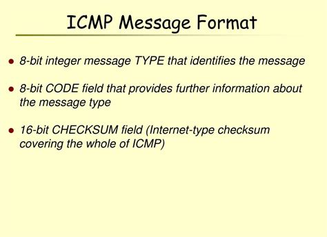 Image result for ICMP Message Format