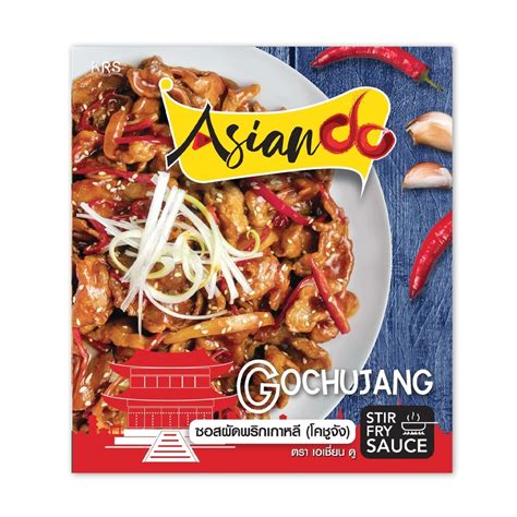เอเชี่ยน ดู ซอสผัดพริกเกาหลี (โคชูจัง) 100 กรัม (Asian Do Gochujang Stir Fry Sauce 100g ...