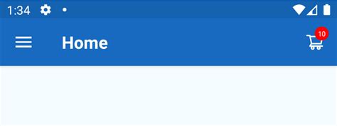How to put number at top right corner in react native - Building ...