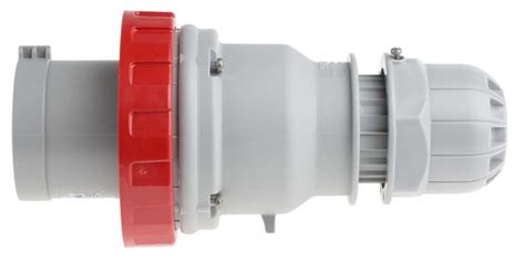 218.6337 Scame | Scame IP67 Red Cable Mount 3P + N + E Industrial Power ...