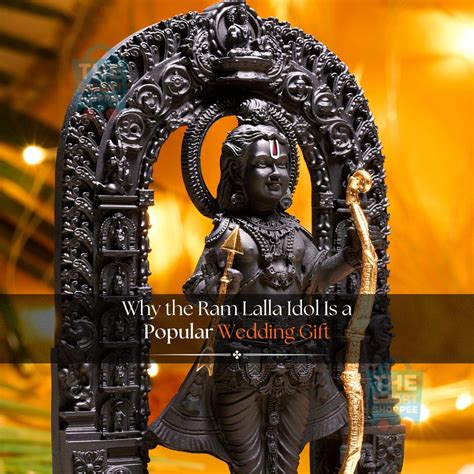 Why the Ram Lalla Idol Is a Popular Wedding Gift in Hindu Culture ...