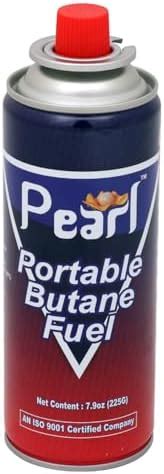 Pearl Portable Butane Fuel Gas Can | Gas Canister Flame Can for Camping ...