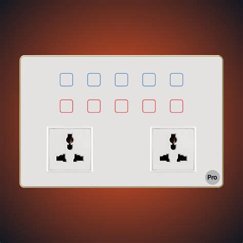 TouchX Neo 10 Switch 2SKT - 12M (10S-16A) – Candle Automation