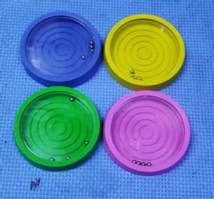 Plastic Ball Bearing Maze Game Toy (4 Pcs) - Kids : Amazon.in: Toys & Games