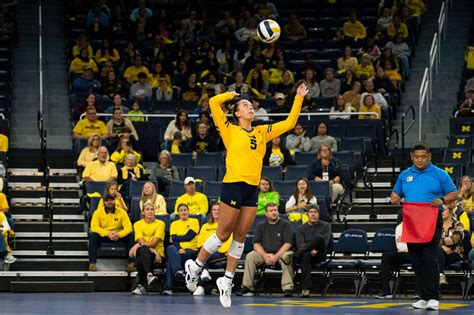 Michigan volleyball suffers first Big Ten loss to Ohio State