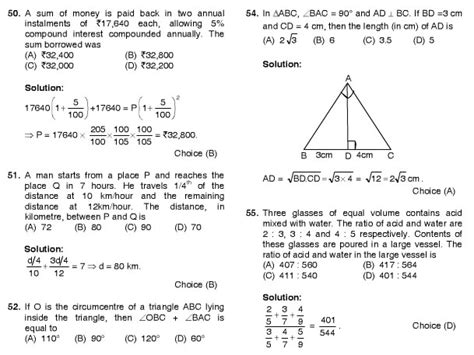 (Detailed Solutions) SSC CGL (Tier - II) Exam - 2015 "held on 25-10 ...