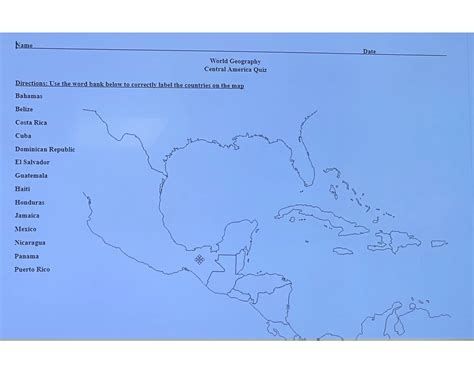 Central America Quiz