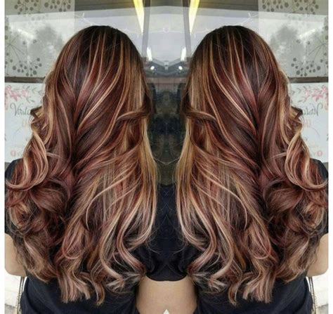 I personally love this red and blonde look. I've been wanting to change ...