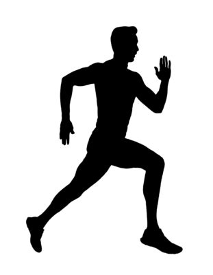 Running Silhouette PNG 的图像结果