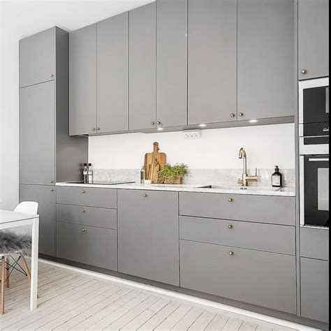 Ikea, Veddinge, Marmor, Smeg, Grå, Kök, marble, | Kitchen design ...