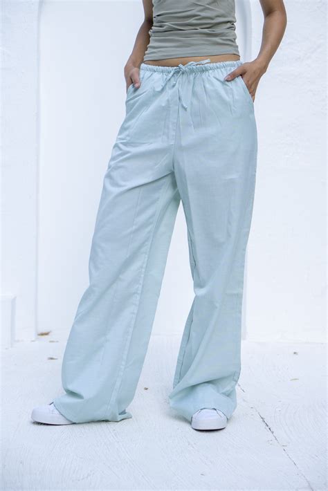 Green striped pants – Dual