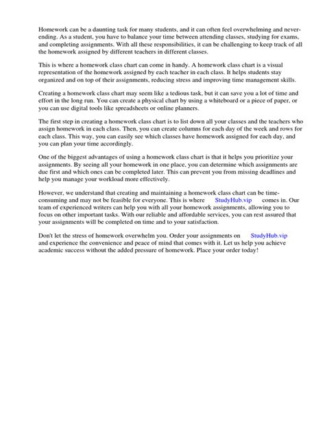 How to Do Your Homework in Class Charts 的图像结果