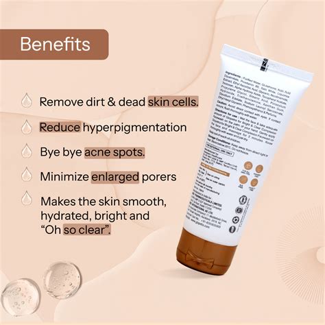 Glopetra Face Wash For Acne Scars & Spots