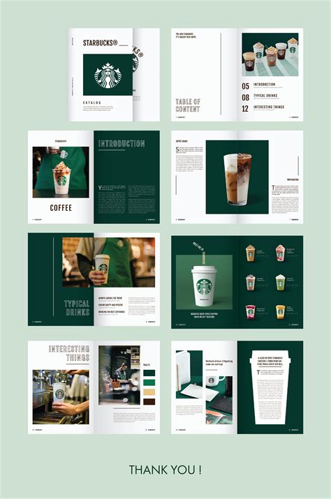 Starbucks Catalog :: Behance | Catalog design inspiration, Catalog ...