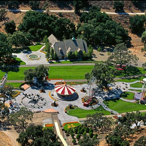Karte Der Nimmerland Ranch Von Michael Jackson Neverland Ranch