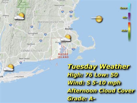 Rhode Island Weather for May 27, 2025 - Jack Donnelly - Rhode Island news