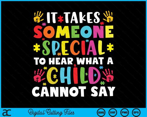 It Takes Someone Special To Hear Special Ed Paraprofessional SVG Files ...