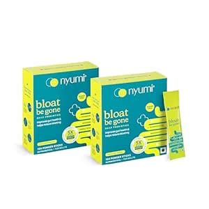 Nyumi Bloat Be Gone Probiotic Stick Powder | Gut Health, Immunity ...