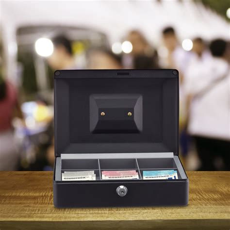 Касичка за монети и банкноти, Relaxdays, черна, 9 x 25 x 18 cm - eMAG.bg