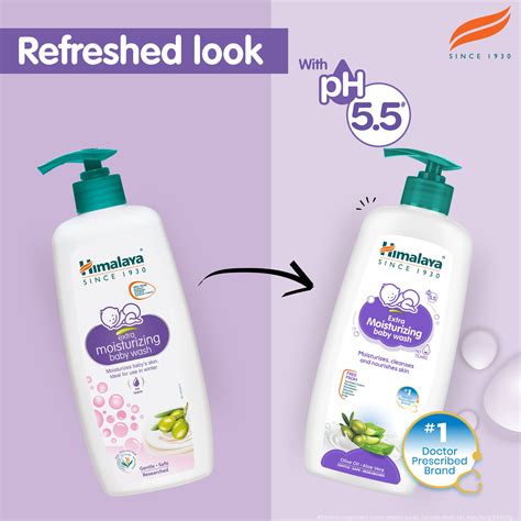 Himalaya extra moisturizing baby wash - Soothes & Moisturizes Skin ...