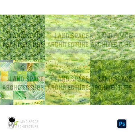 36 Seamless Grass Textures for Architecture Rendering – LandSpace ...