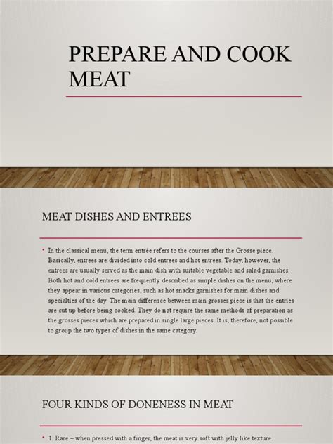 Image result for Basic Preparation of Cooking Meat