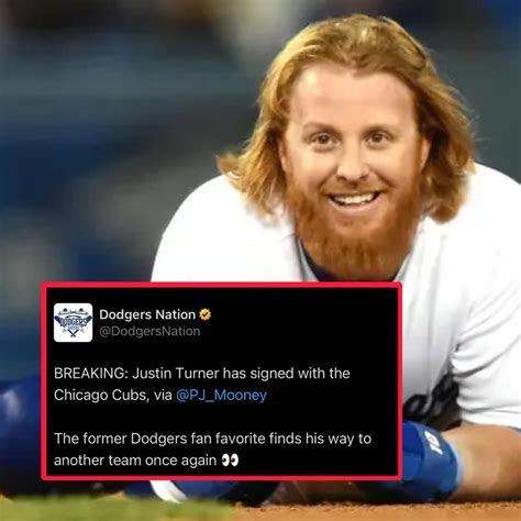 Dodgers Nation | Justin Turner has reportedly agreed on a deal with the ...