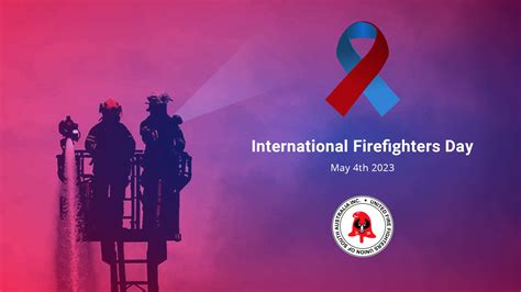 Today May 4 is International Firefighters Day.