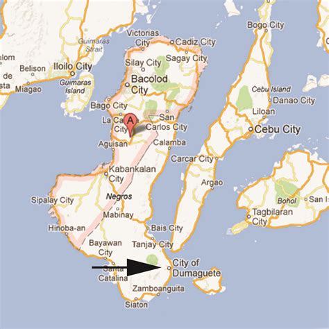 Bacolod City on Map