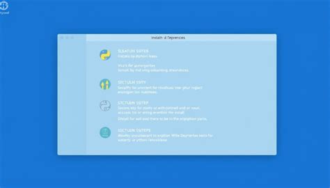 Dependance to Install Python 的图像结果