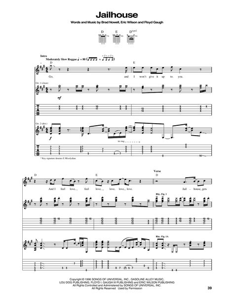 Santeria Guitar Chords