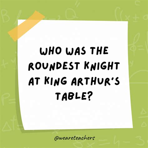 King Arthur Round Table Joke | Cabinets Matttroy