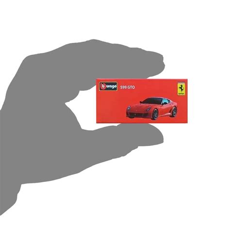 Bburago 599 GTO Racing Sport Model Car 1:64 Scale – Diecast Collectible ...