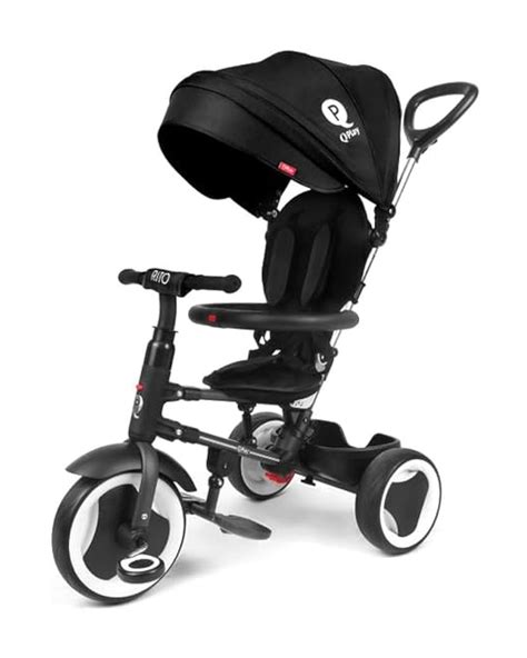 Qplay Rito Plus Trike-Black-Extra 5% Off – duckduckbaby