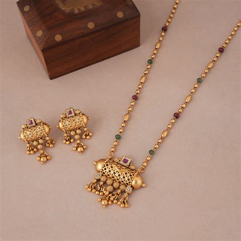 Buy pendant set artificial jewellery online - smarsjewelrys