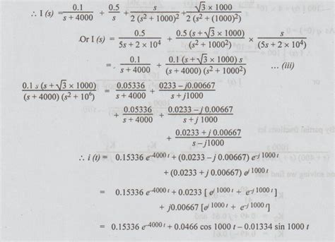 D.C. Transients with Sinusoidal Excitations - Worked Example Solved ...