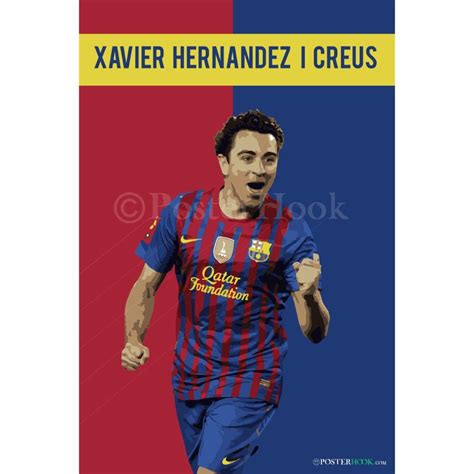 PosterHook Xavi Football Poster Wall Decor | Special Paper Poster ...