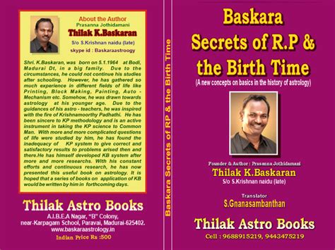 Baskara Astrology Research Centre - Chennai|Madurai|Malaysia