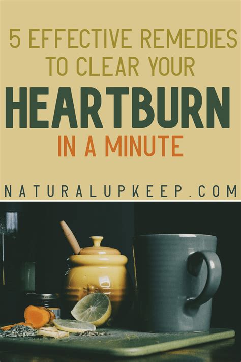 Home remedies for heartburn – Artofit