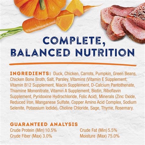 Natural Balance Platefulls Wet Dog Food - Savory Duck Pumpkin - 9oz Po ...