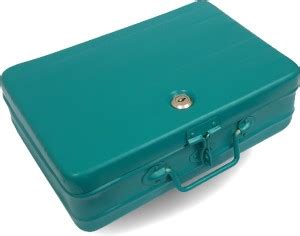 JAYCO Aluminium 12" Large - Green Color Cash Box Price in India - Buy ...