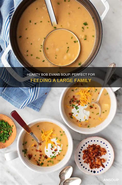 Hearty Bob Evans Soup: Perfect For Feeding A Large Family | AnSoup