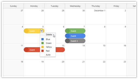 Image result for How to Create Calendar in .Net with Source Code